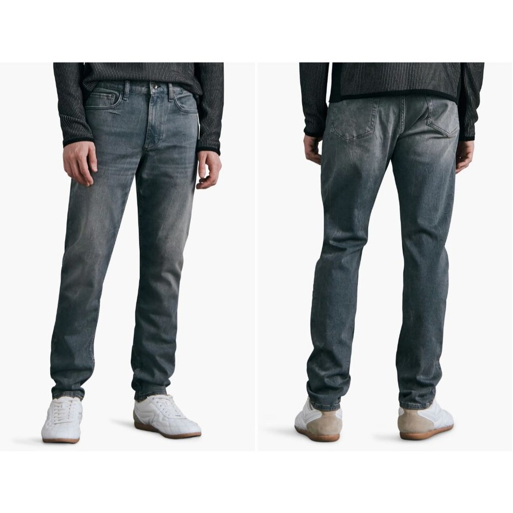 Rag & Bone Men's Jeans Fit 2 Action Loopback Slim Fit Jeans in Miller size 28x32